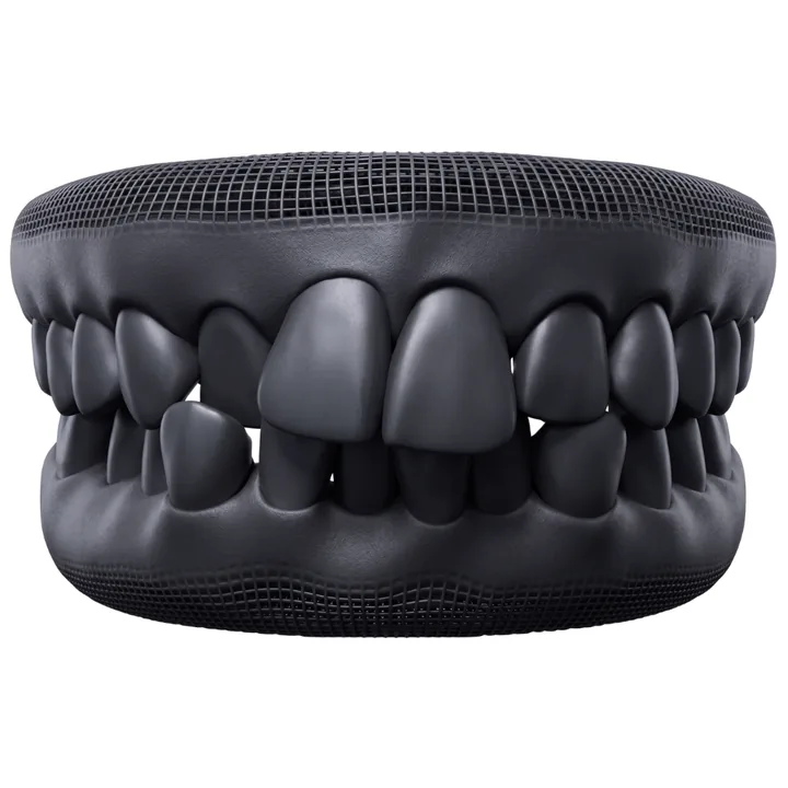 Modelo 3D de apinhamento dental
