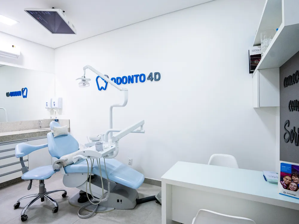 Consultório com identidade Odonto 4D
